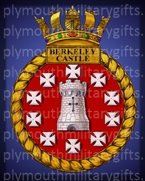 HMS Berkeley Castle Magnet